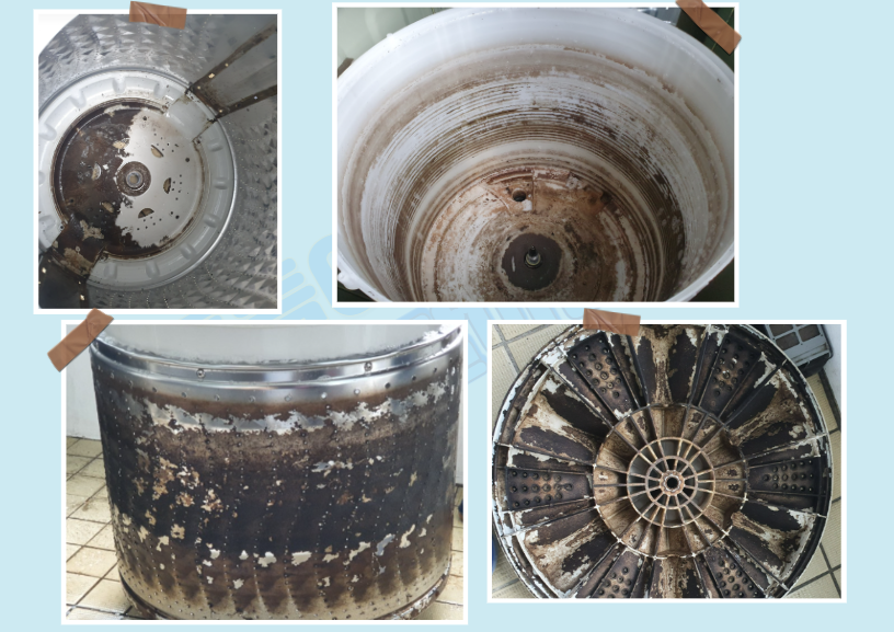 통돌이 세탁기 청소 필요성